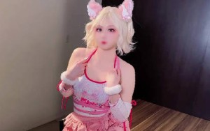 猫耳傲娇小偶像半夜私会男友猫爪白丝润滑液足交-鸡教练